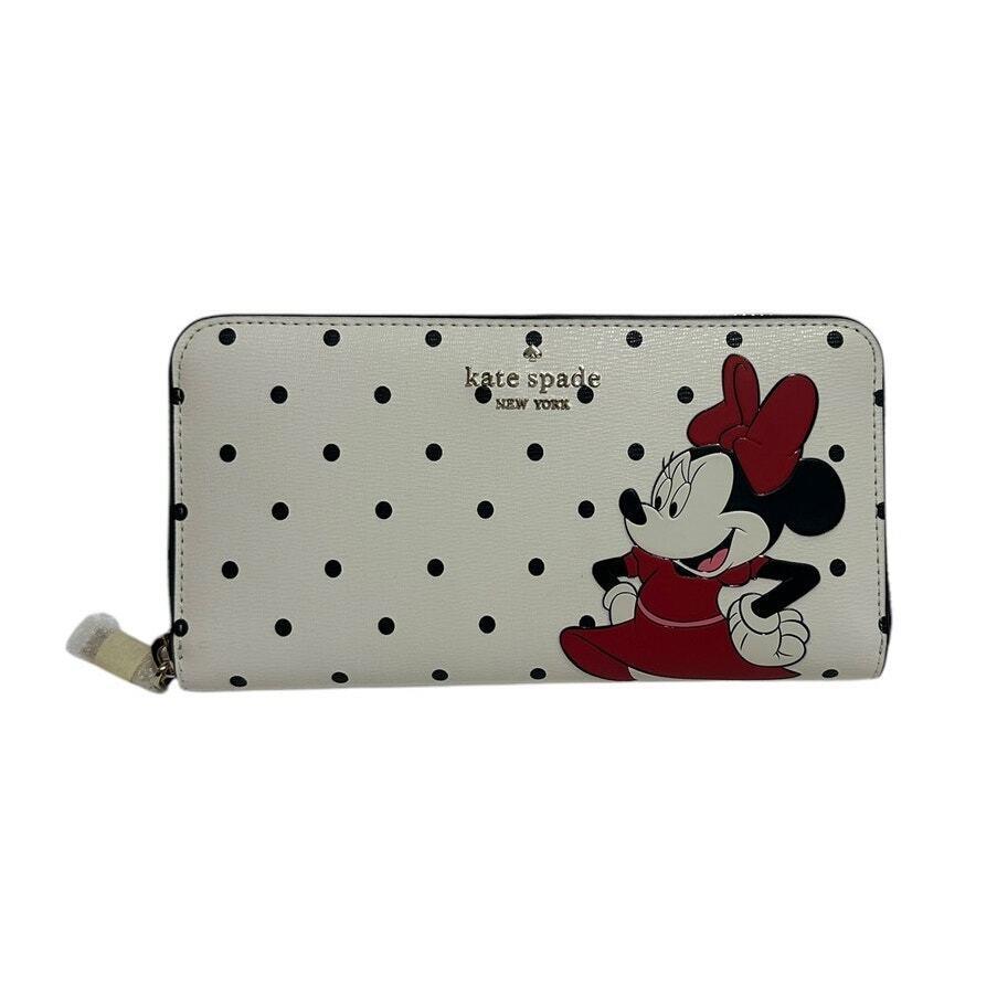 Kate Spade X Disney Minnie Mouse Zip Around Continental Wallet