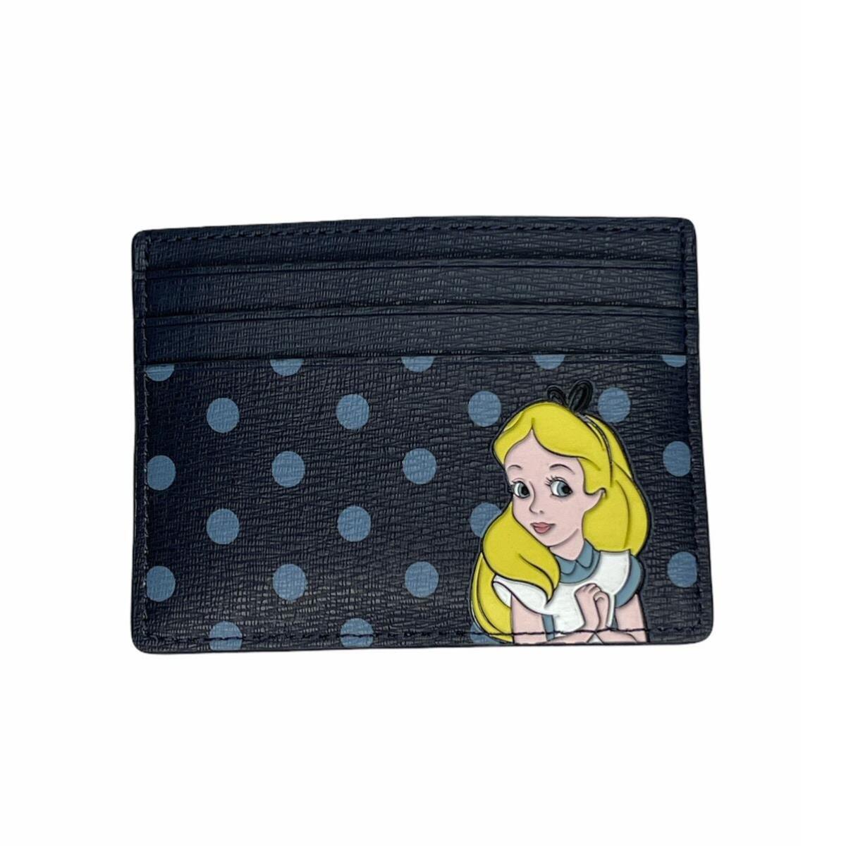 Kate Spade Disney Alice Wonderland Card Holder Wallet