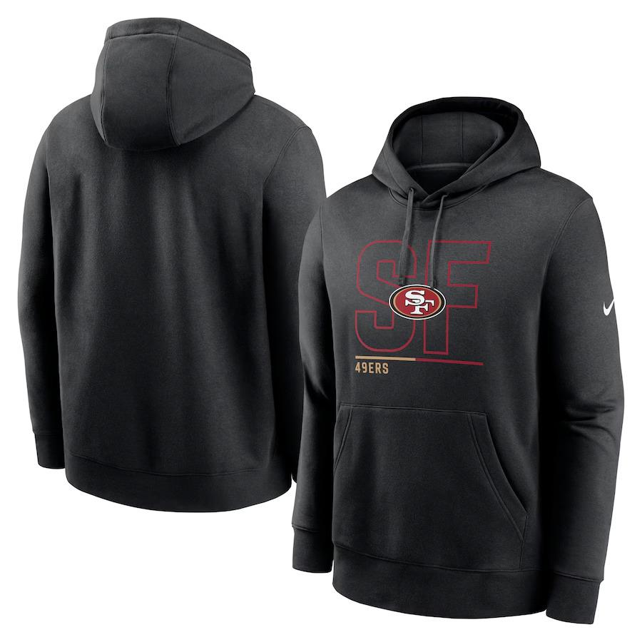 Nike San Francisco 49ers City Code Pullover Hoodie - 2XL A008