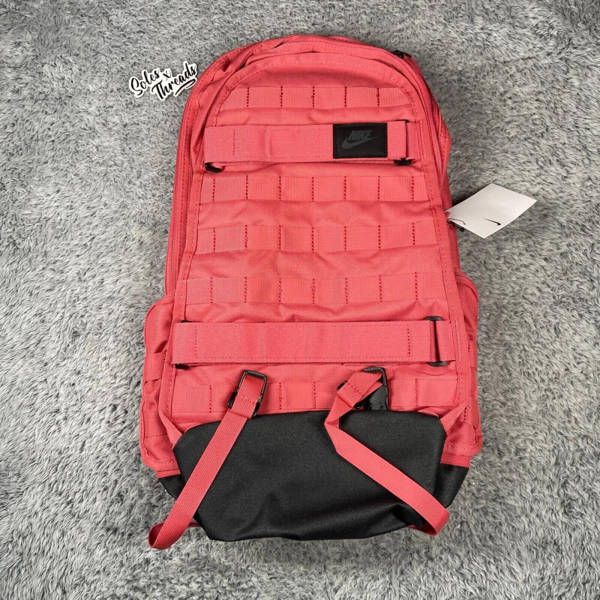 Nike Nsw Rpm Backpack Adobe Red Black Adult One Size BA5971-655