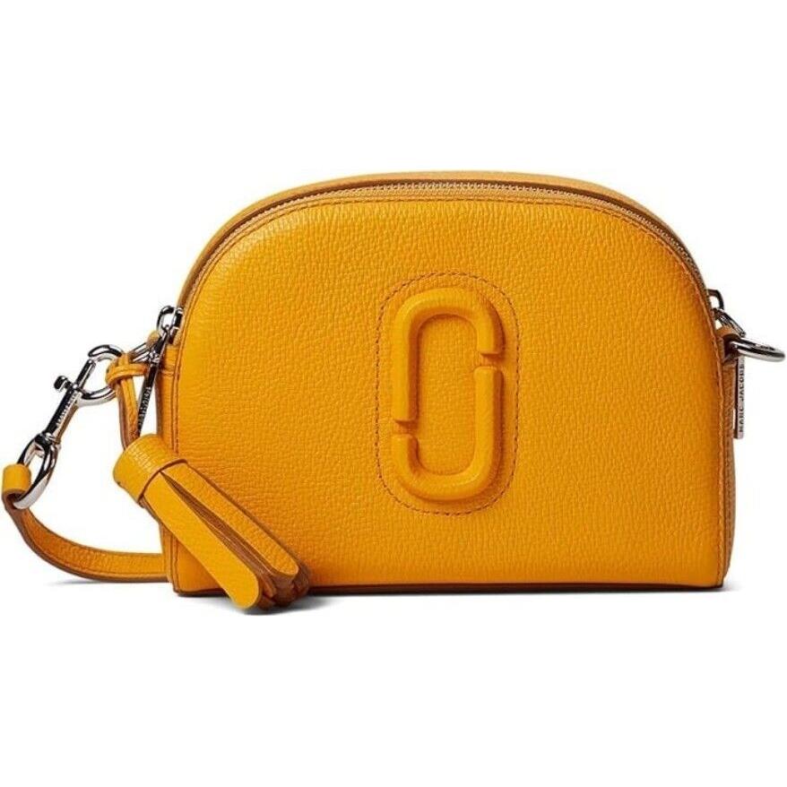Marc Jacobs Shutter Leather Crossbody Bag Purse Artisan Gold