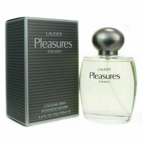 Pleasures By Estee Lauder Men 3.4 oz 100 ml Cologne Spray