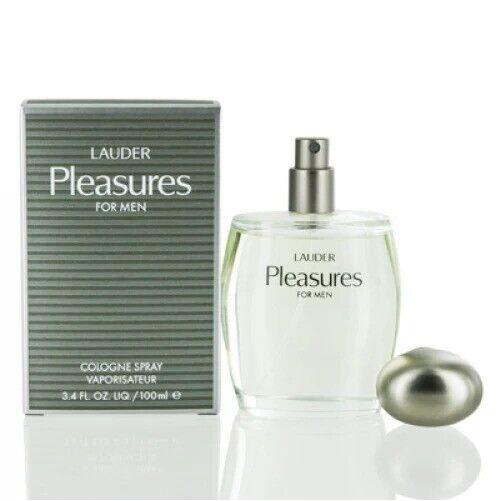 Pleasures by Estee Lauder Eau De Cologne Spray For Men 3.4oz Box