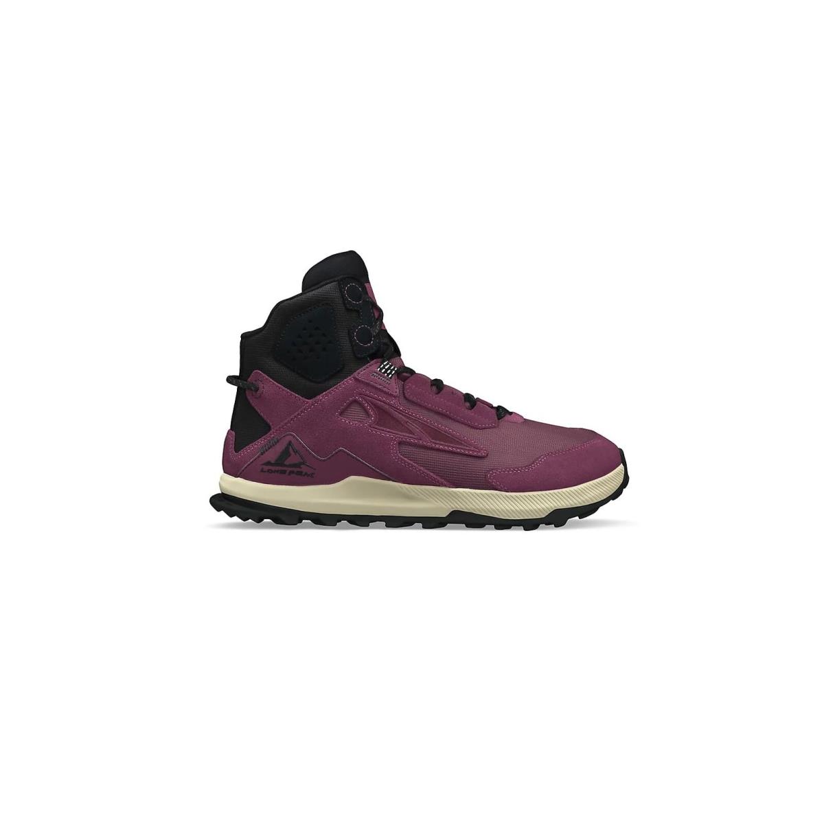 Altra Women`s AL0A7R7H Lone Peak Hiker 2 Trail Shoe Purple/black - 9.5 M US