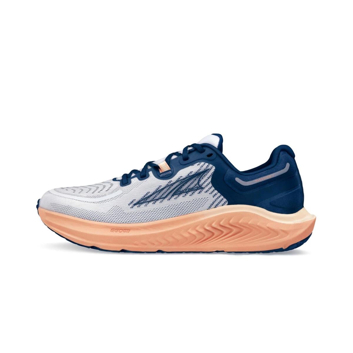 Altra Women`s Paradigm 7 White Navy 5.5