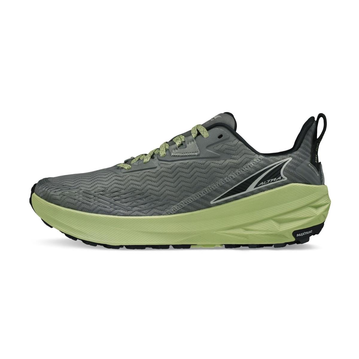 Altra Men`s Experience Wild Trail Running Shoe Gray/green 11.5