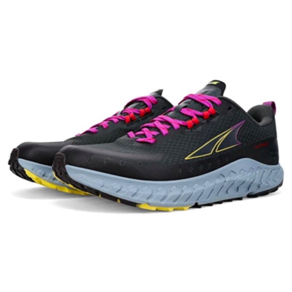 Altra Women s 7 Outroad Performance Running Training Sneakers Dark Grey / Blue