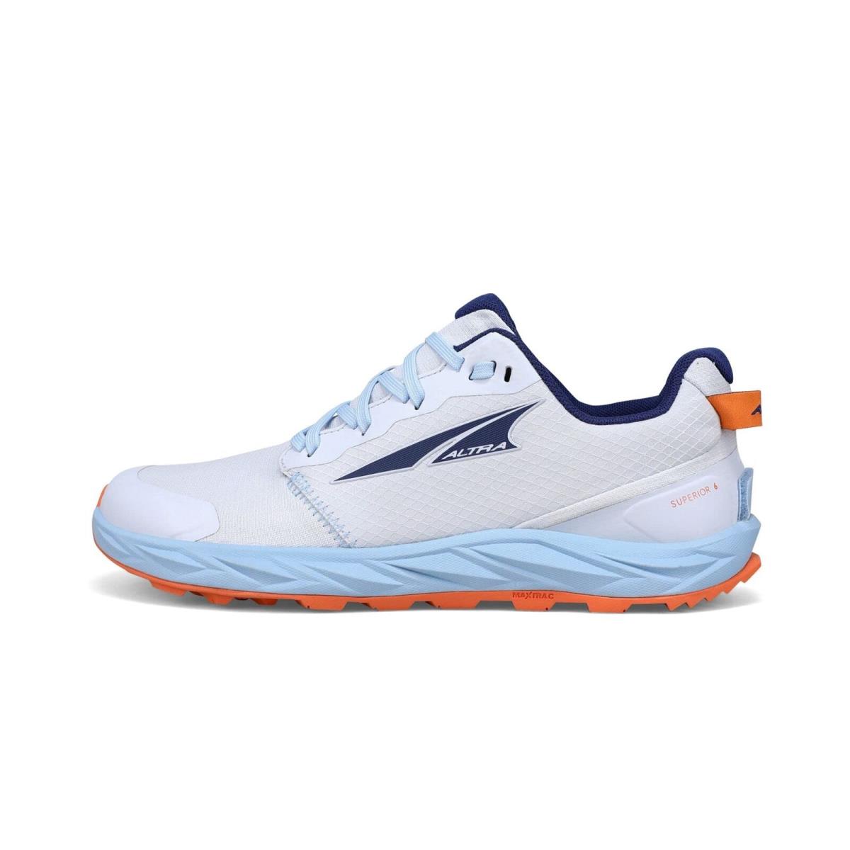 Altra Women`s AL0A82CM Superior 6 Trail Running Shoe Light Blue - 7.5 M US