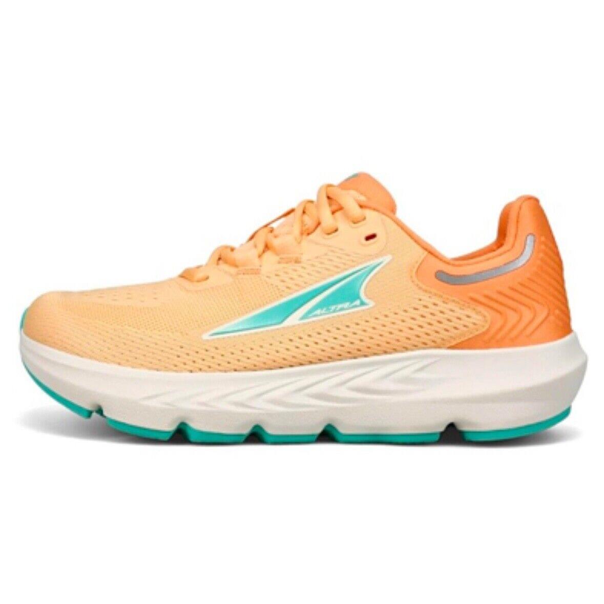 Altra Women s Altra Privision 7 Road Running Shoe - Size 9.5 - Green/orange