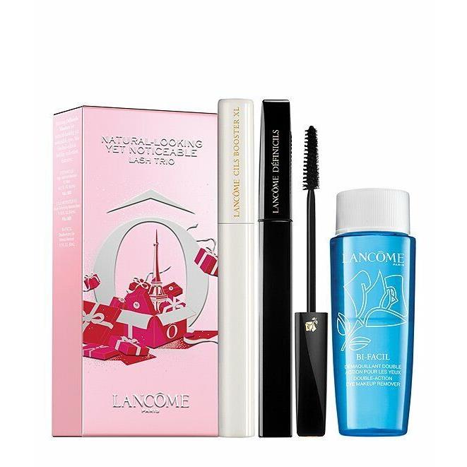 Lancome Definicils Mascara Cils Booster XL + Bi-facil Remover Set 3 Pieces