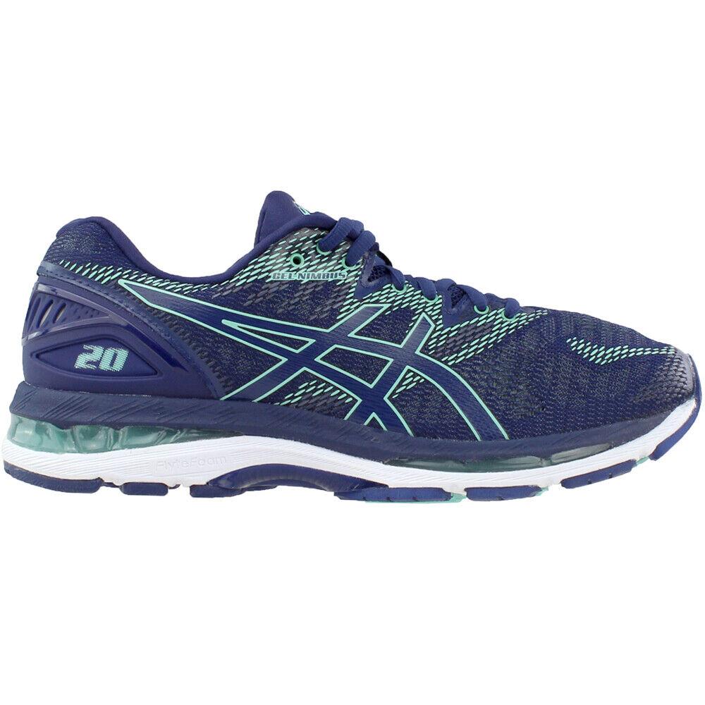 Asics Gelnimbus 20 Running Womens Blue Sneakers Athletic Shoes T851N-4949