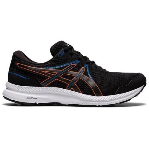 Asics Gel-contend 7 1011B040.004 Sneakers Men`s 9.5 Black Running Shoes EEE3205