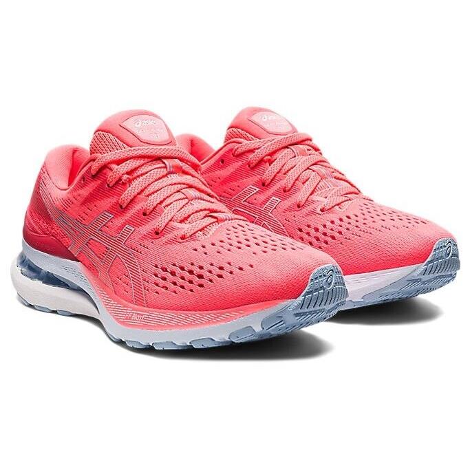 Asics Gel-kayano 28 1012B046.700 Sneaker Women`s 7.5 Coral Running Shoes EEE3158