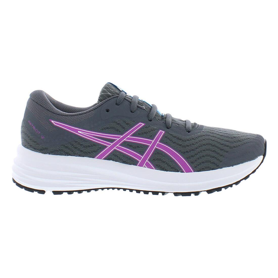 Asics Patriot 12 Womens Shoes - Black/Purple