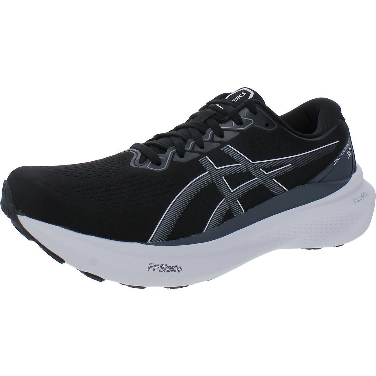 Asics Mens Gel-kayano 30 B/w Running Training Shoes 9 Medium D Bhfo 7178