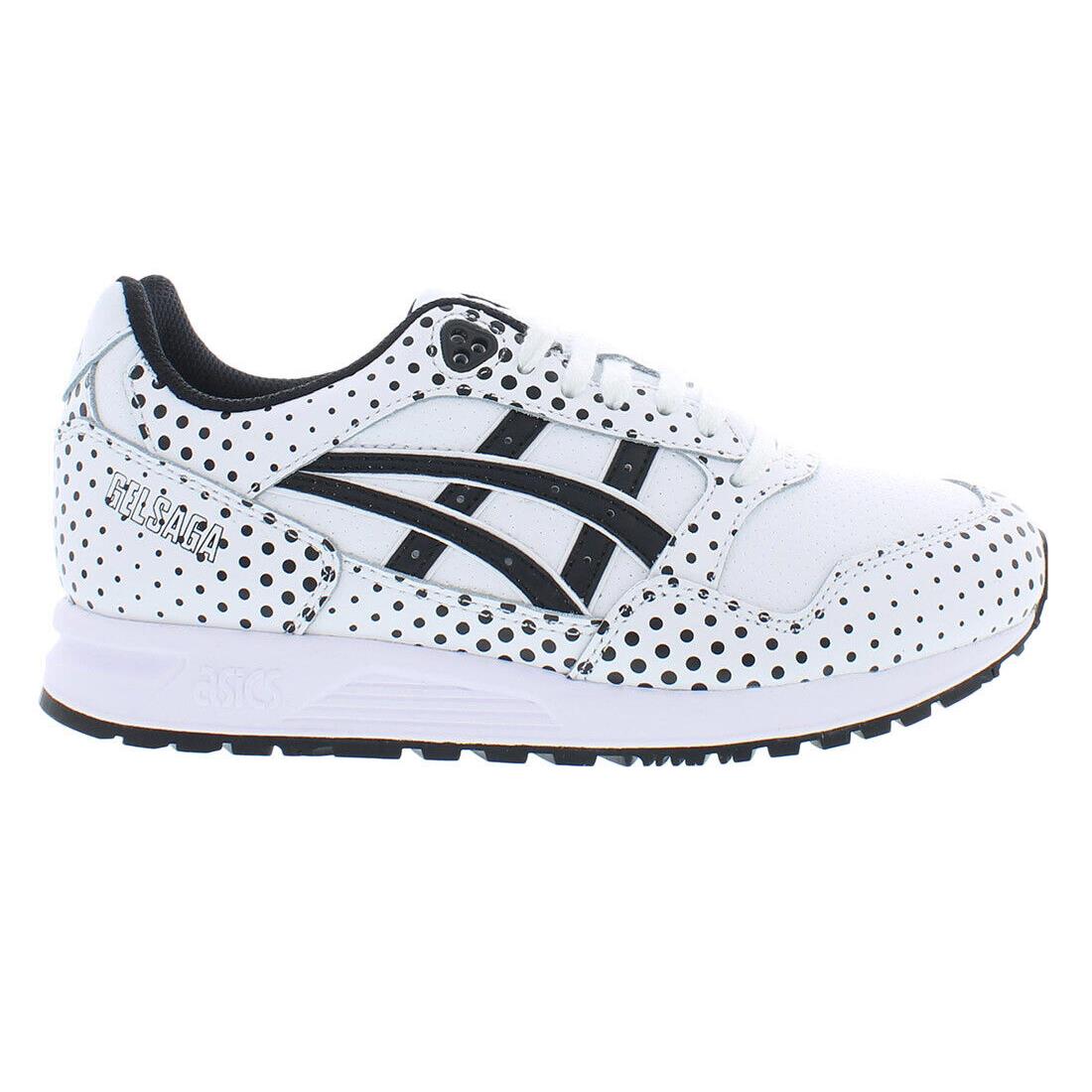 Asics Gelsaga Womens Shoes Size 8 Color: White/black