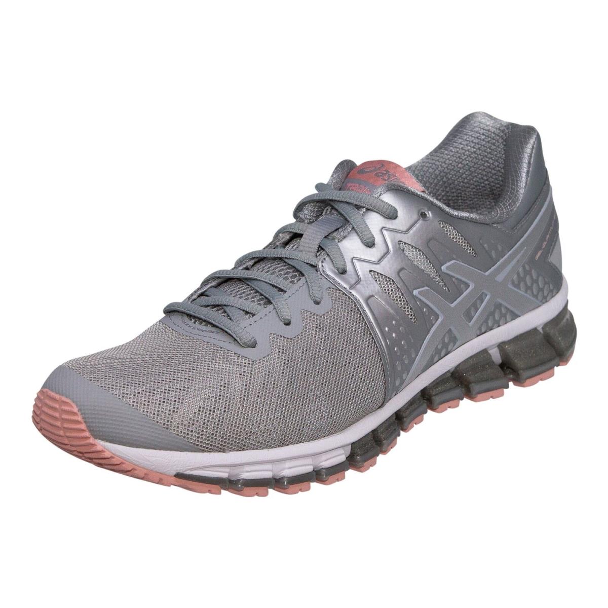 Asics Women`s Gel-quantum 180 Trail Training Shoes Mid Grey/rose Size 10