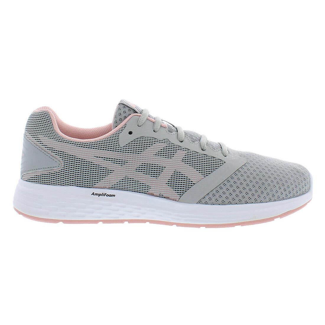 Asics Patriot 10 Womens Shoes Size 11 Color: Mid Grey/frosted Rose - Gray, Full: Mid Grey/Frosted Rose