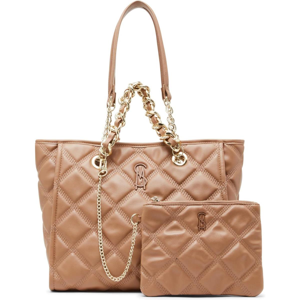 Steve Madden Bkattt Tote W/pouch Cognac