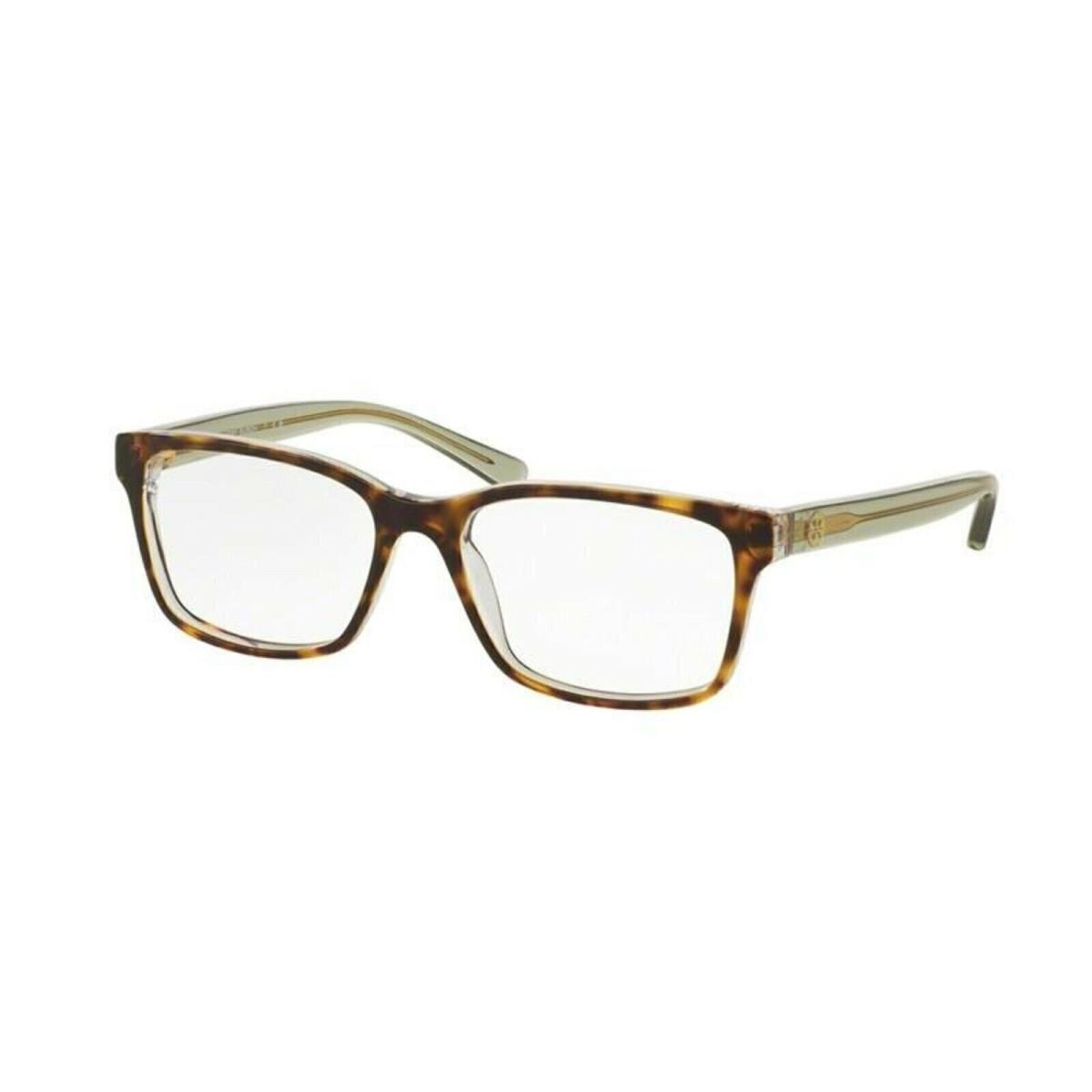 Women`s TY2064 Eyeglasses Crystal Tortoise/bottle Green 52-16-135 by Tory Burch