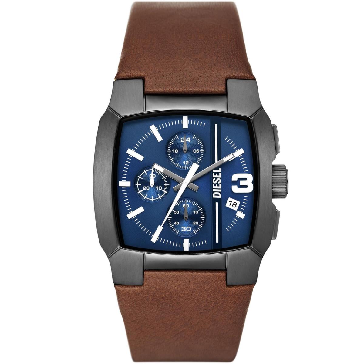 Diesel Men`s Cliffhanger Blue Dial Watch - DZ4641