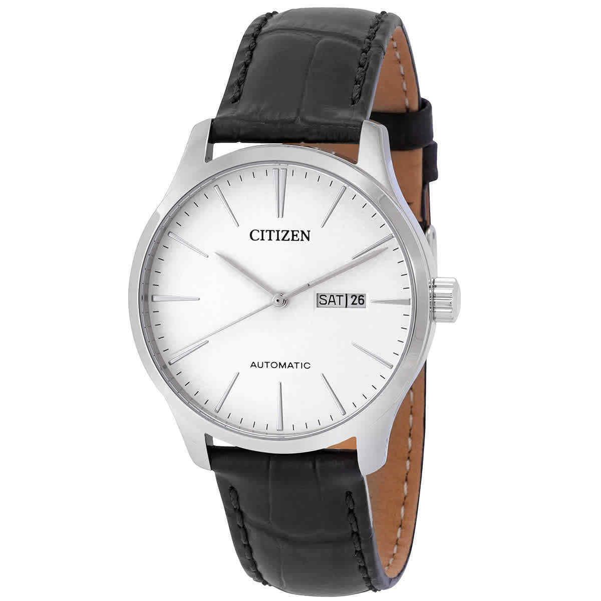 Citizen Automatic White Dial Men`s Watch NH8350-08B