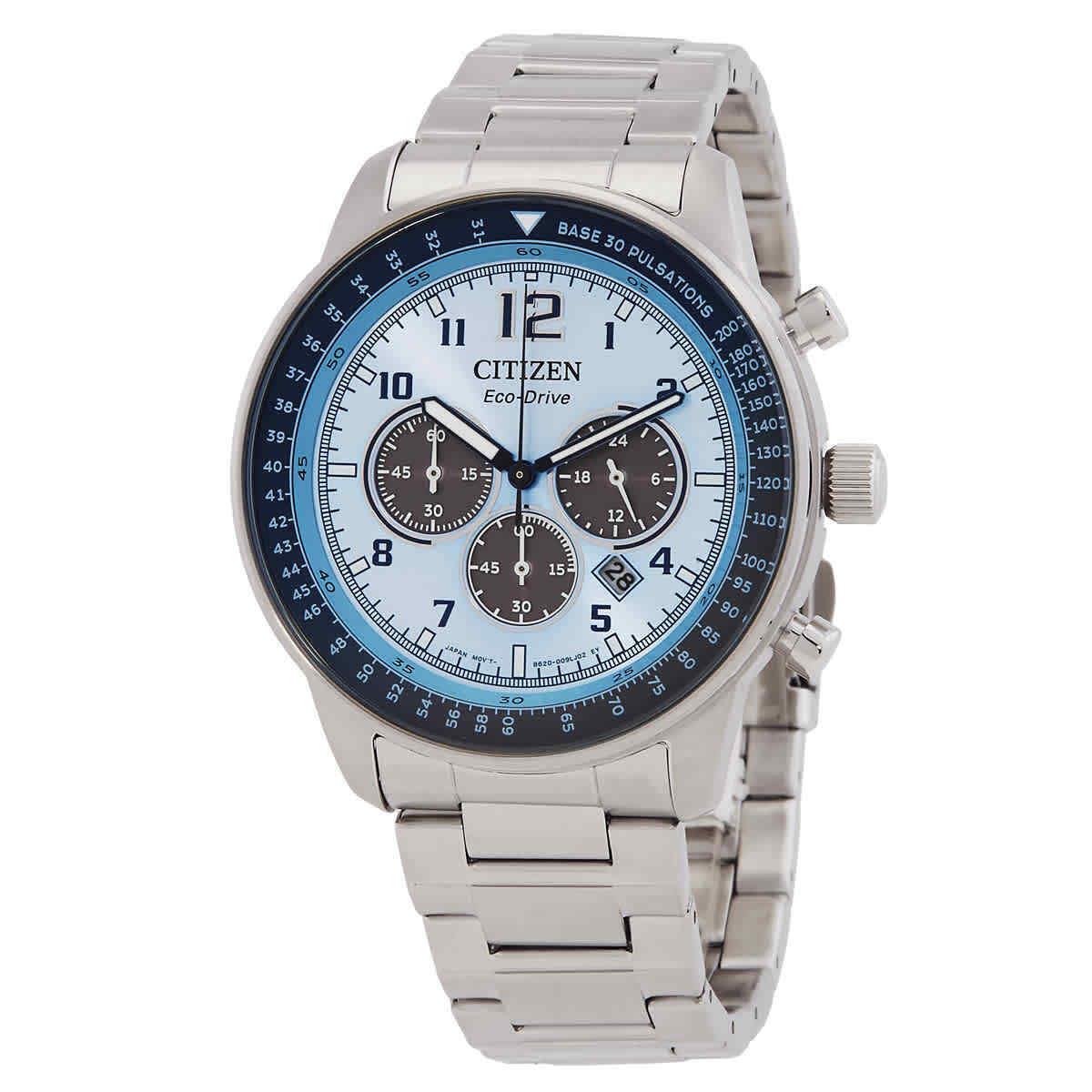 Citizen Chronograph Blue Dial Men`s Watch CA4500-83M