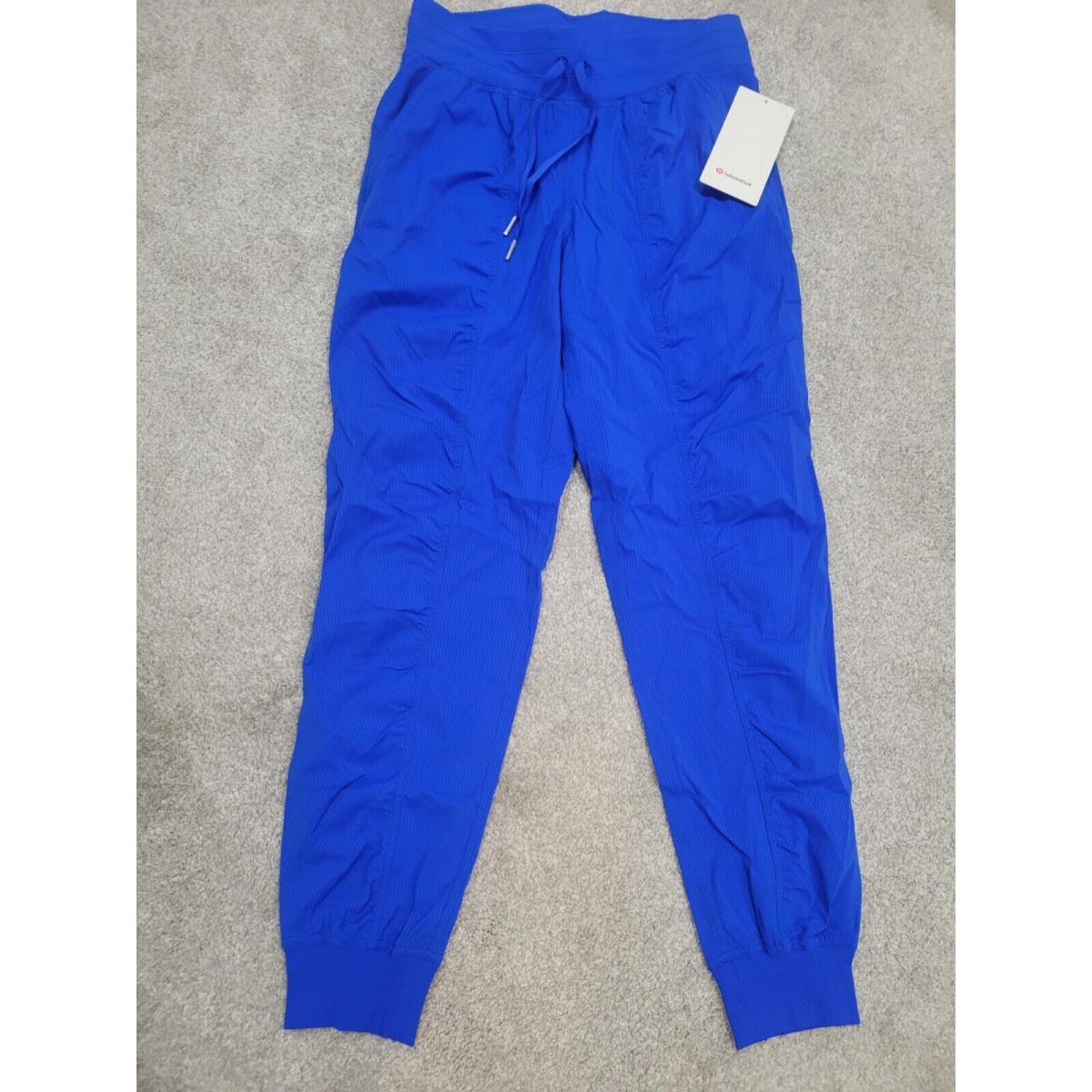 Lululemon Dance Studio Mid-rise Joggerfull Length Size 8 Color Cerulean Blue