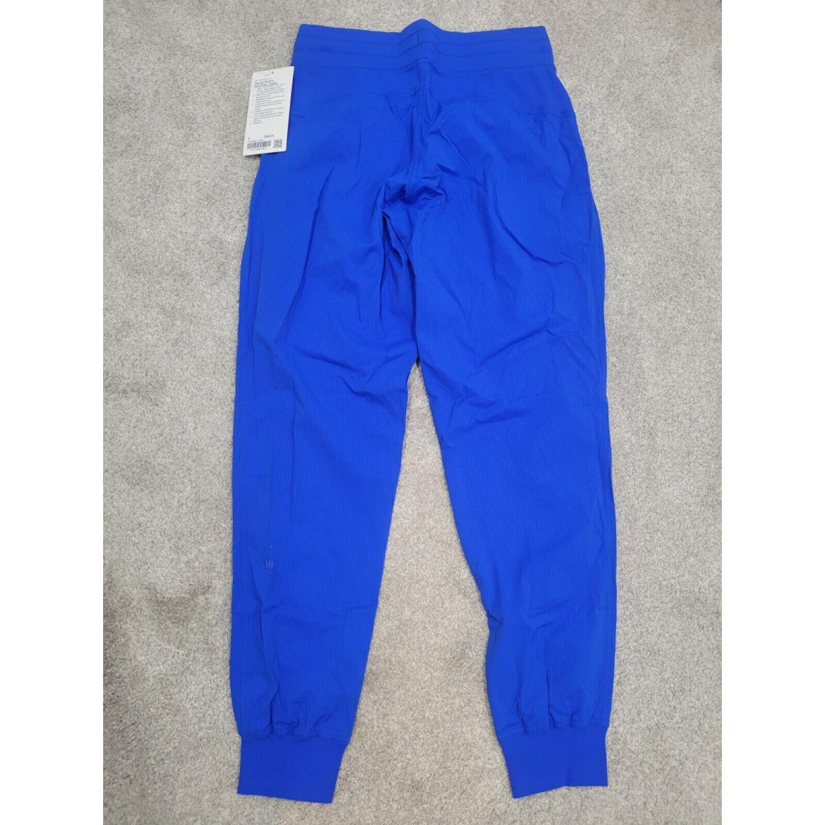 Lululemon Dance Studio Mid-rise Joggerfull Length Size 6 Color Cerulean Blue