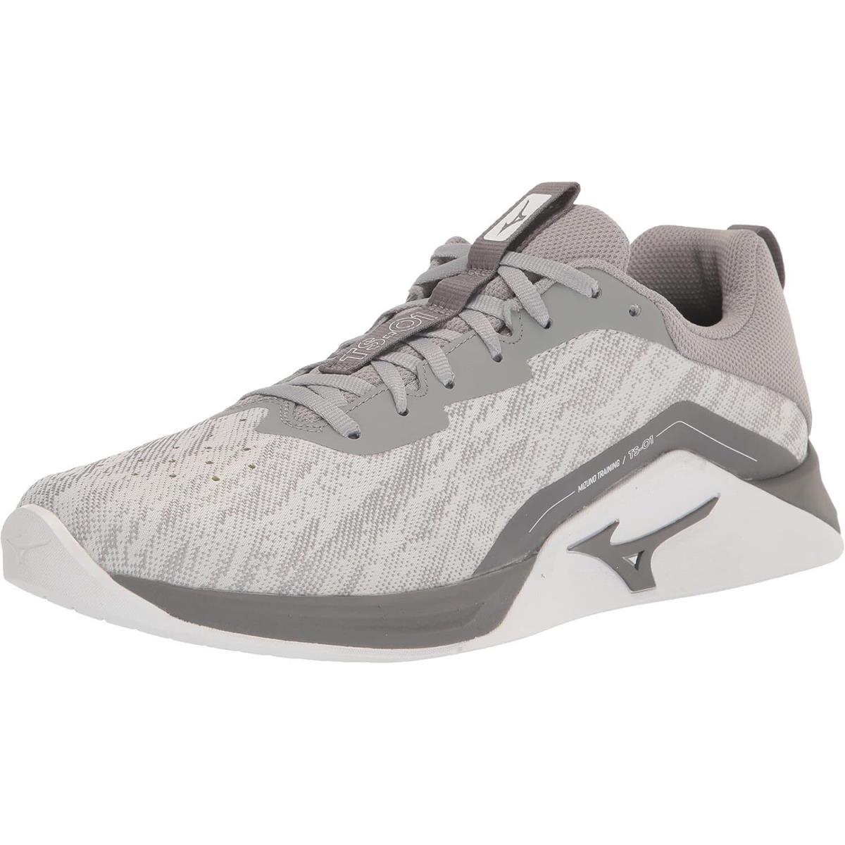 Mizuno Men`s Ts-01 Cross Trainer Grey-white