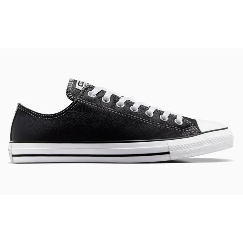 Mens Converse Chuck Taylor All Star Black Leather Shoes