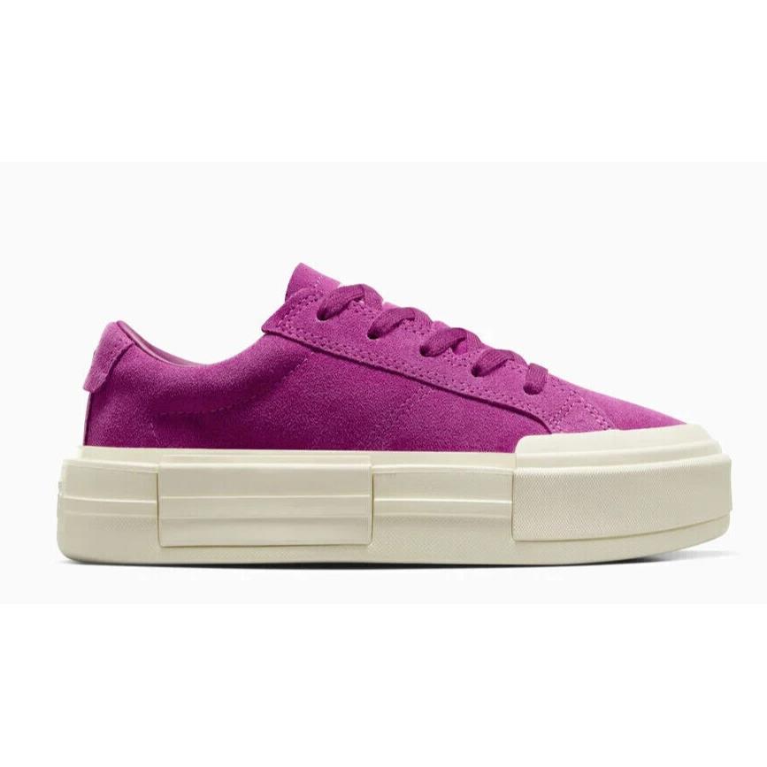 Womens Converse Cruise Quantum Violet Egret Egret Suede Shoes