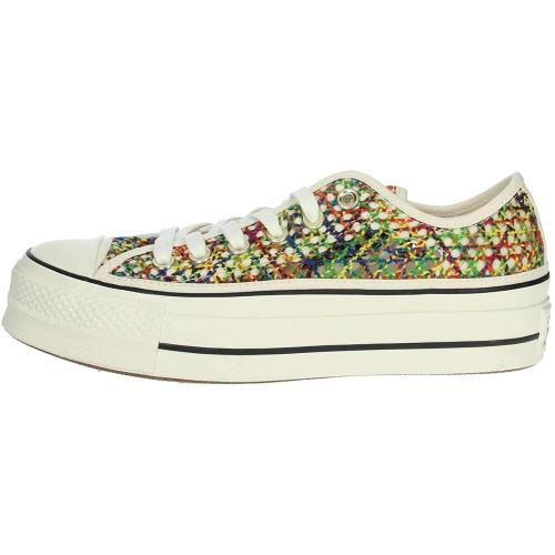 Converse Chuck Taylor All Star Low Top Lift Multi Sneakers Egret / Multi / Black