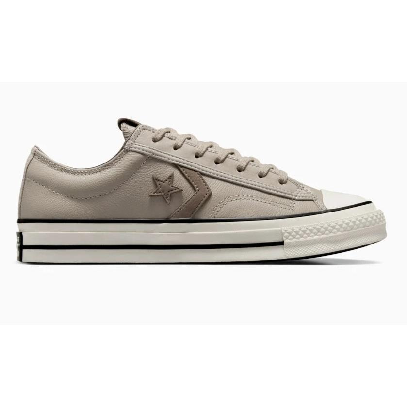 Womens Converse Star Player 76 Luxe Papyrus Taupe Suede Shoes - Beige