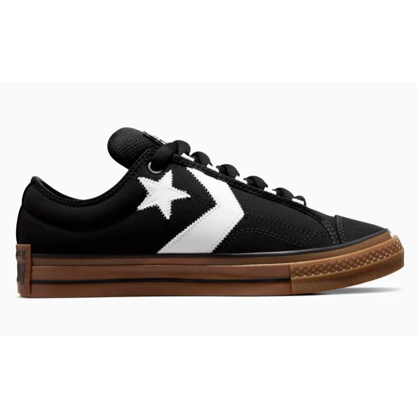 Mens Converse Star Player 76 Puff Black White Gum Padded Shoes