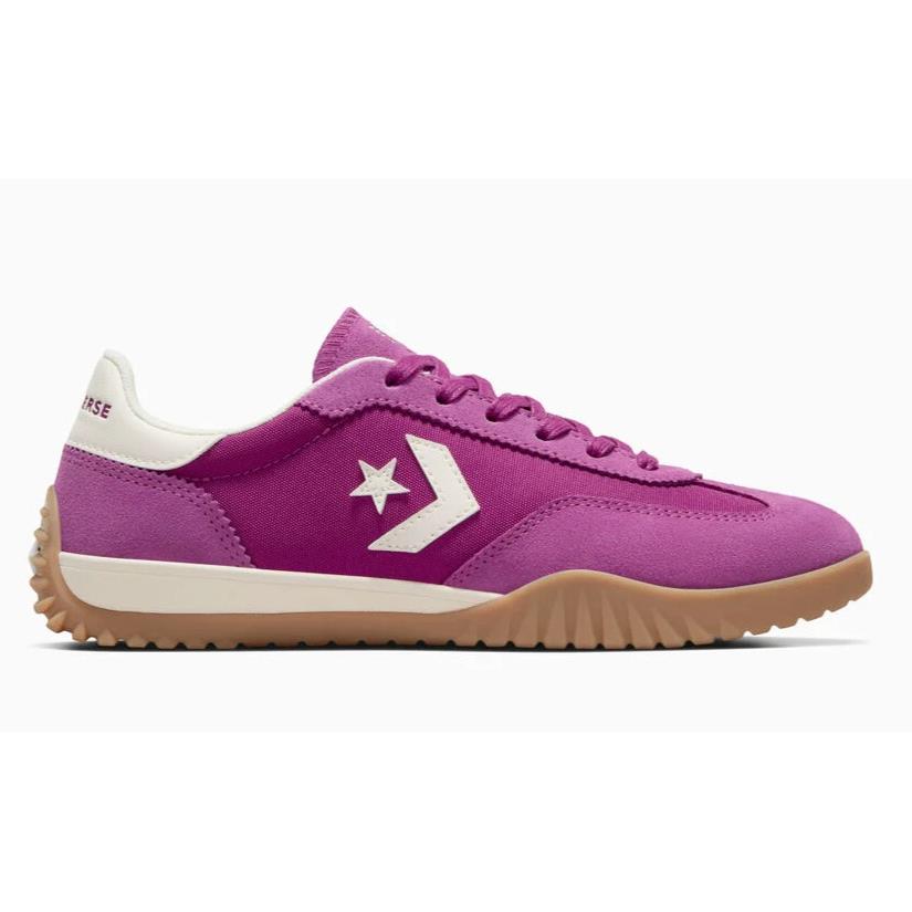 Womens Converse Run Star Quantum Violet Egret White Nylon Trainer Shoes