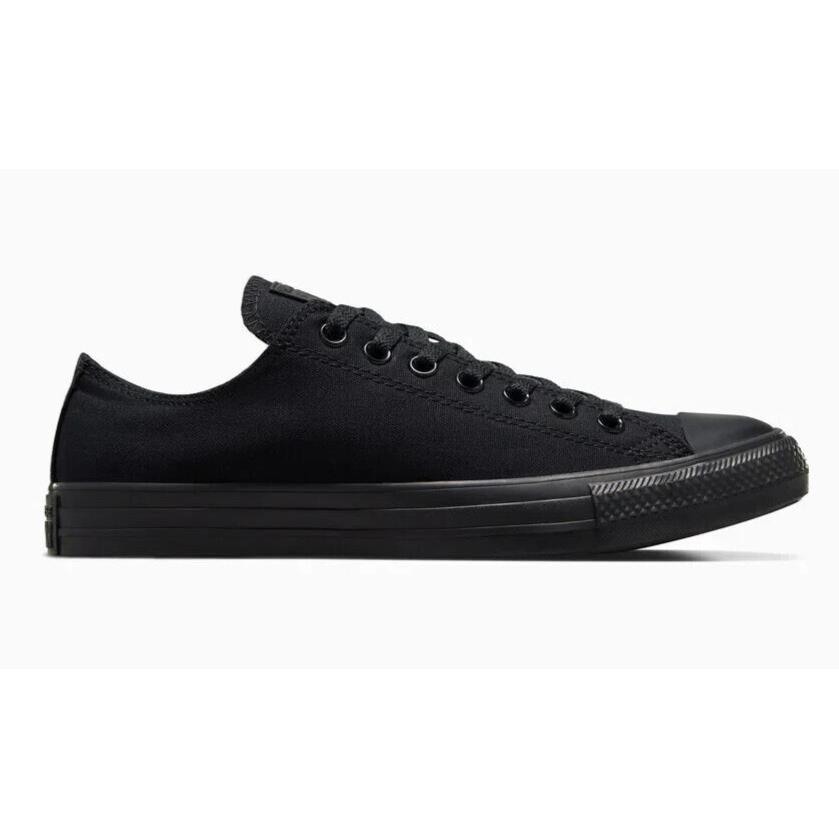 Mens Converse Chuck Taylor All Star Black Monochrome Canvas Shoes