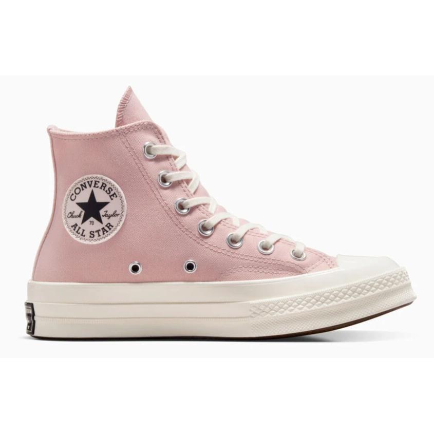 Womens Converse Chuck 70 Pearls Studs Flush Stone Blush Hush Canvas Shoes