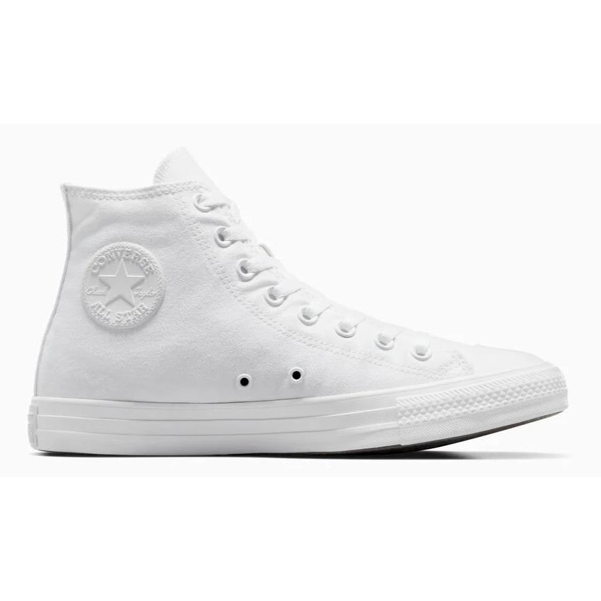 Womens Converse Chuck Taylor All Star White Monochrome Canvas Shoes