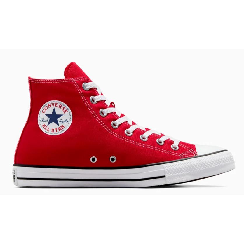 Womens Converse Chuck Taylor All Star Red Canvas Shoes