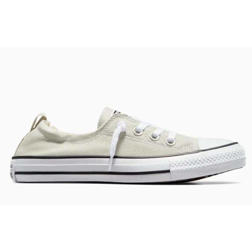 Womens Converse Chuck Taylor All Star Shoreline Cloud Gray Canvas Shoes - Gray