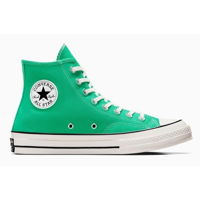 Womens Converse Chuck 70 Apex Green Egret Black Canvas Shoes