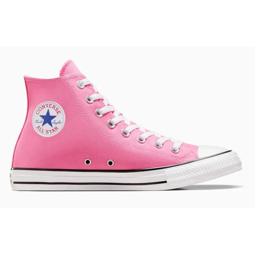 Mens Converse Chuck Taylor All Star Pink Canvas Shoes