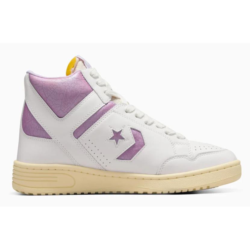 Mens Converse Shai Weapon Vintage White Winsome Orchid Leather Shoes