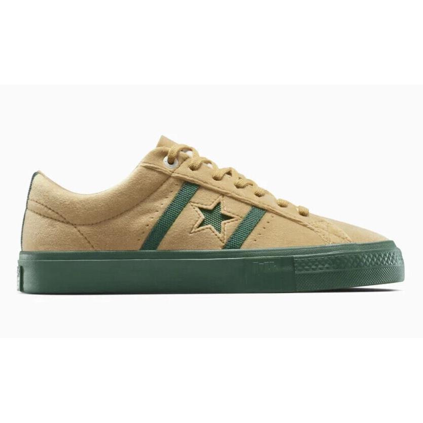 Mens Converse X Undefeated One Star Academy Pro Brown Canvas Shoes