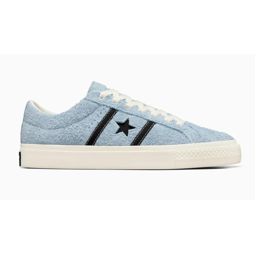 Mens Converse Cons One Star Academy Pro Out Of The Blue Egret Suede Shoes - Blue