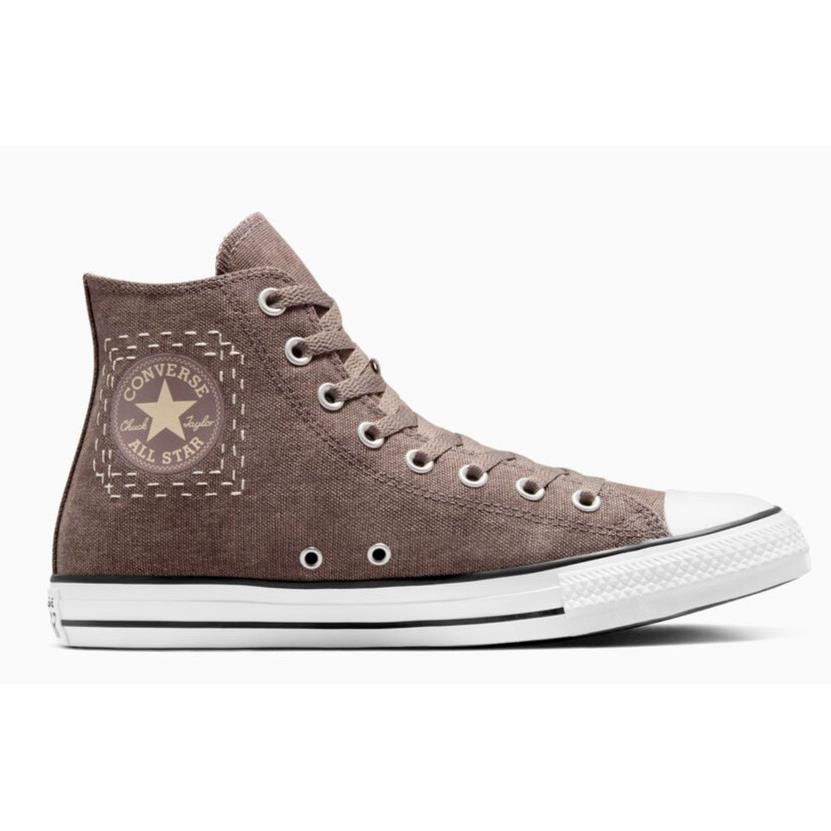 Mens Converse Chuck Taylor All Star Boro Stitch High Top Brown Canvas Shoes