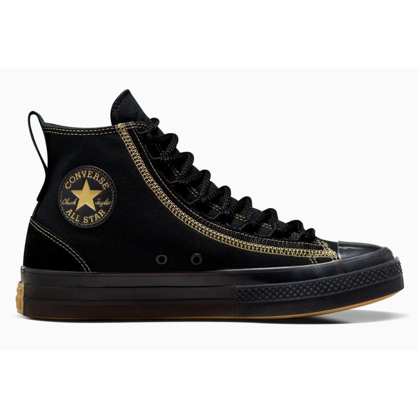 Mens Converse Chuck Taylor All Star CX EXP2 Black Golden Canvas Shoes