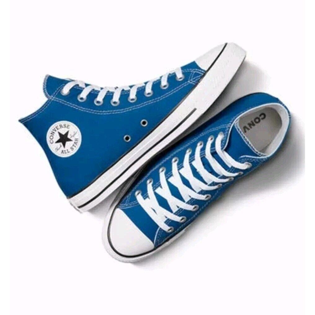 Converse Chuck Taylor All Star Hi Unisex Men 7 Women 9 Snorkel Blue New/box