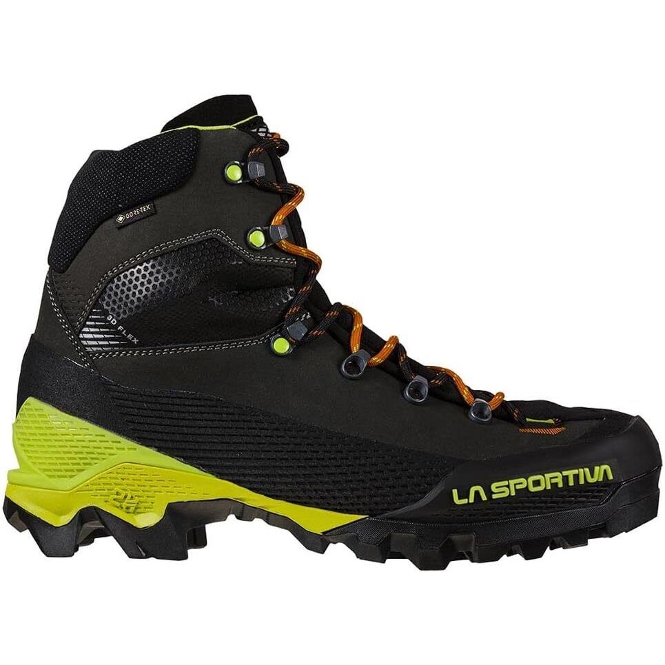 La Sportiva Aequilibrium LT Gtx Mountaineering Boot - Men`s Carbon/Lime Punch